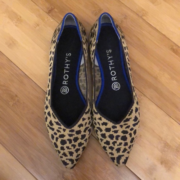 Rothy's Shoes - Rothy’s Leopard Points - size 8.5